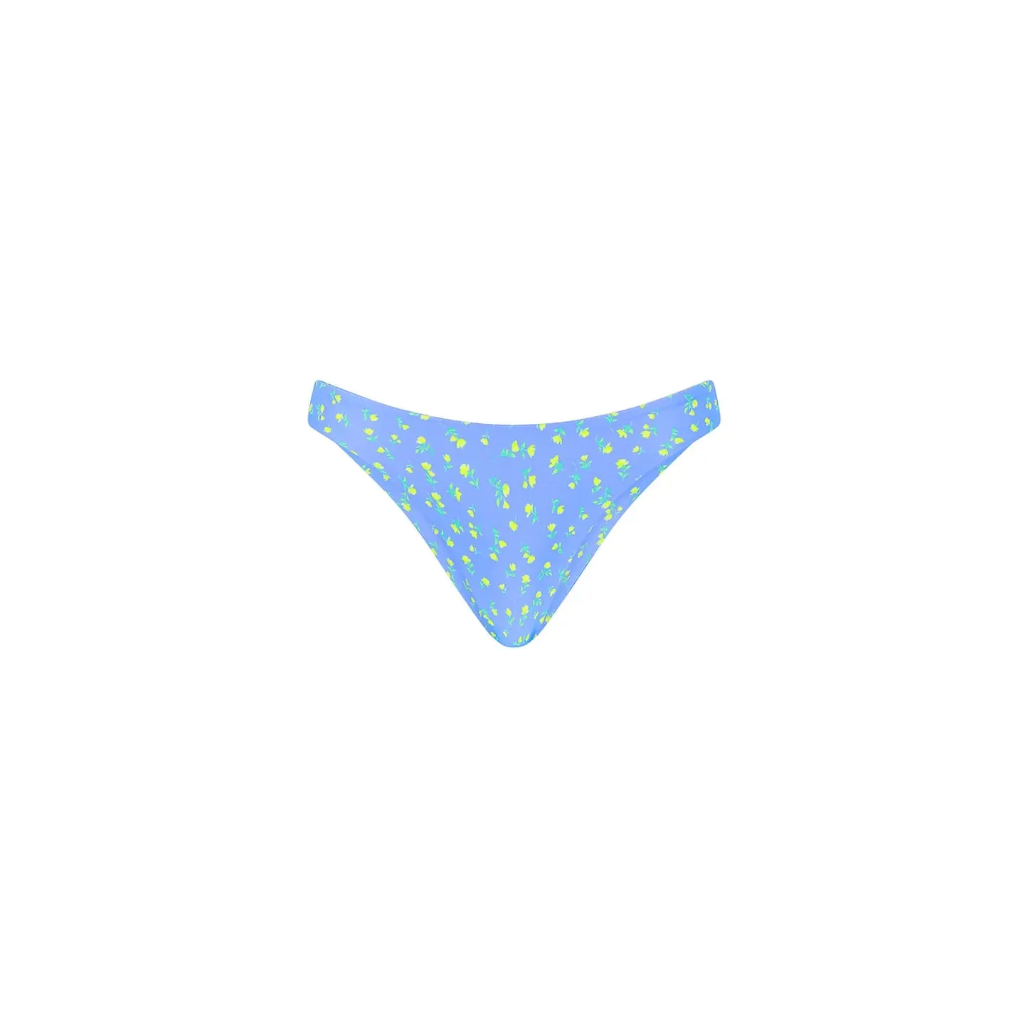 KULANI KINIS Minimal Full Coverage Bikini Bottom - Lemon Bloom