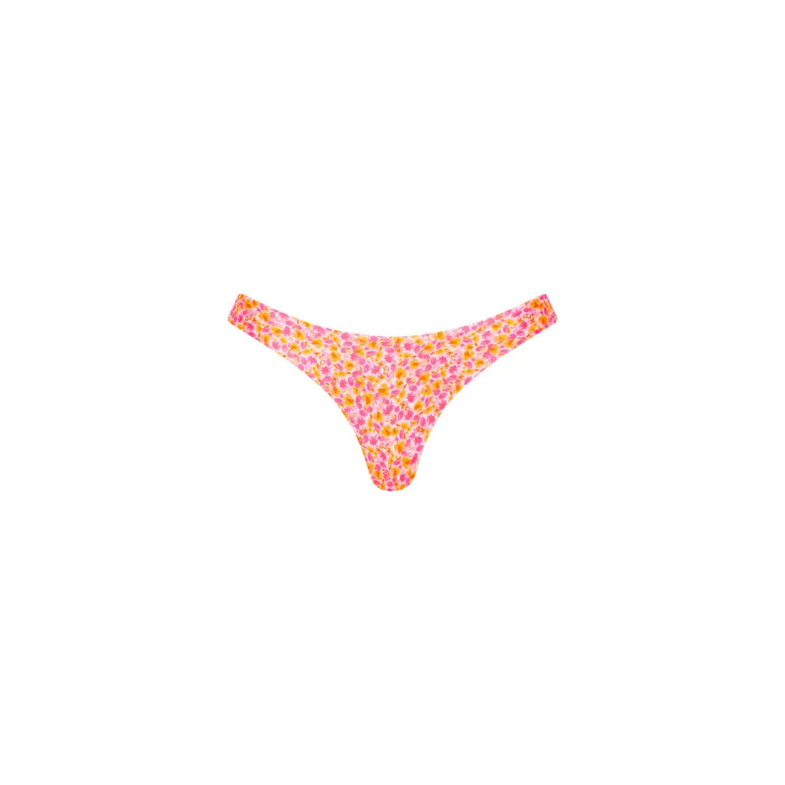 KULANI KINIS Minimal Full Coverage bikini bottom-Sherbet Shimmer