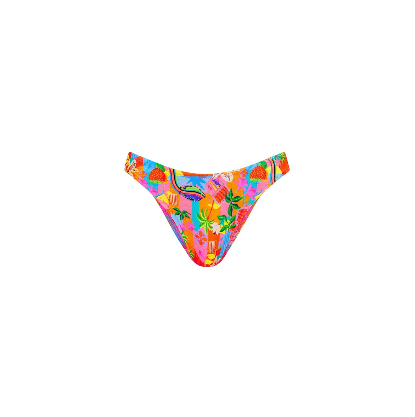 KULANI KINIS Vintage V Bikini Bottom - Havana Haven