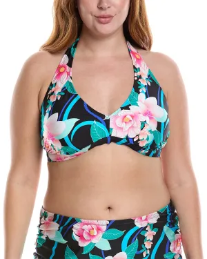 La Blanca Nightfall Banded Halter Top