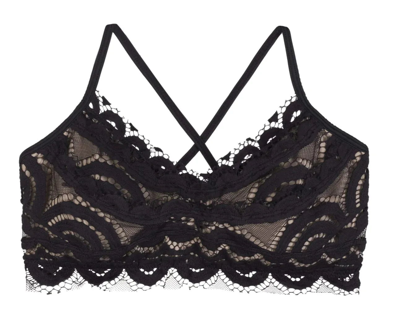 Lace Bralette Bikini Top