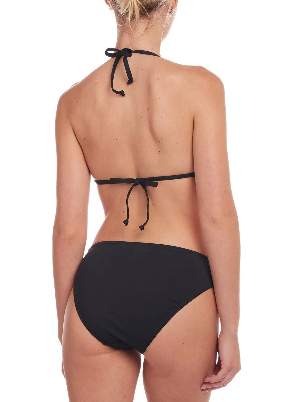 LASCANA Women's Lace Detail Bikini Swim Bottom