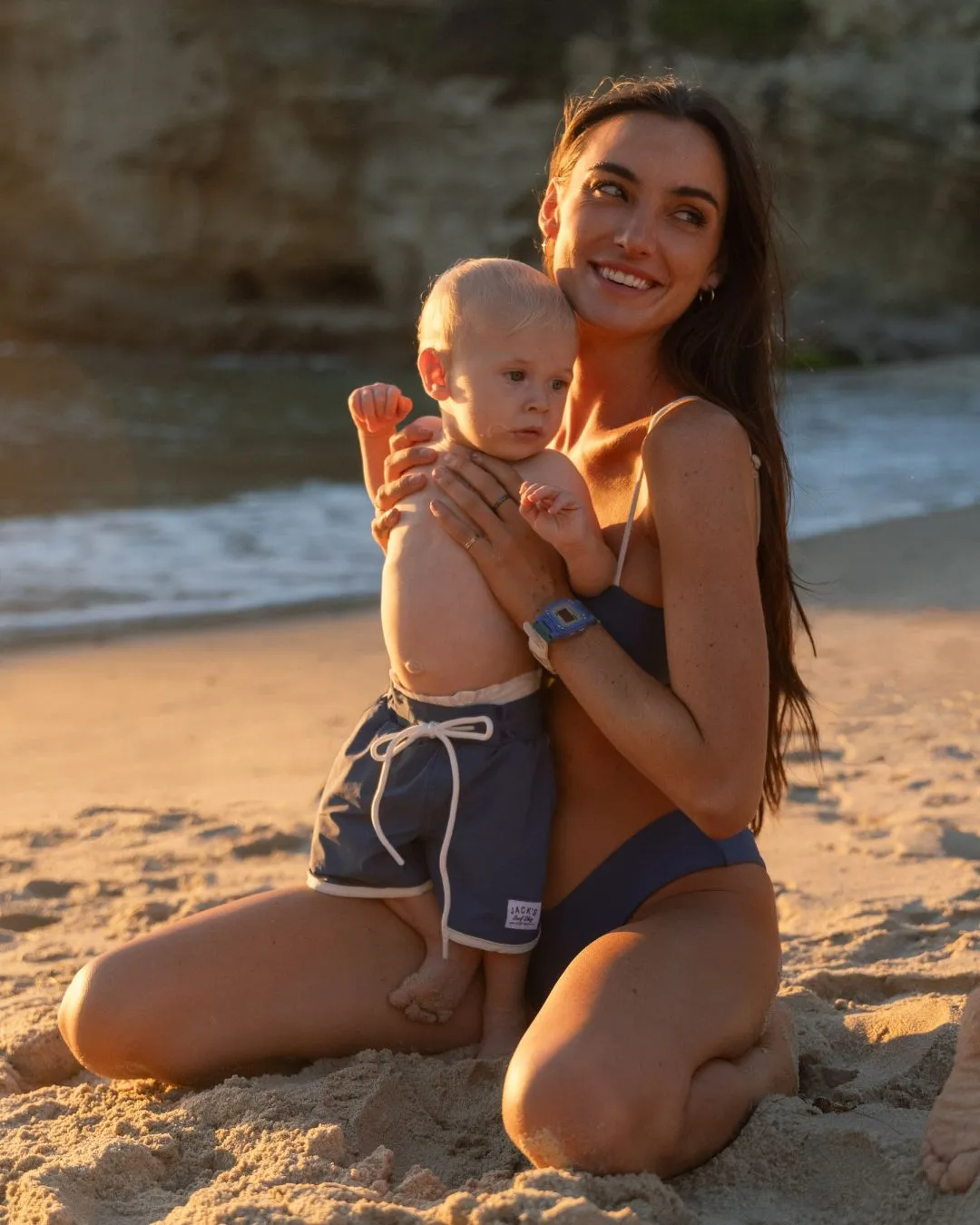 Lili Swim Top - Navy
