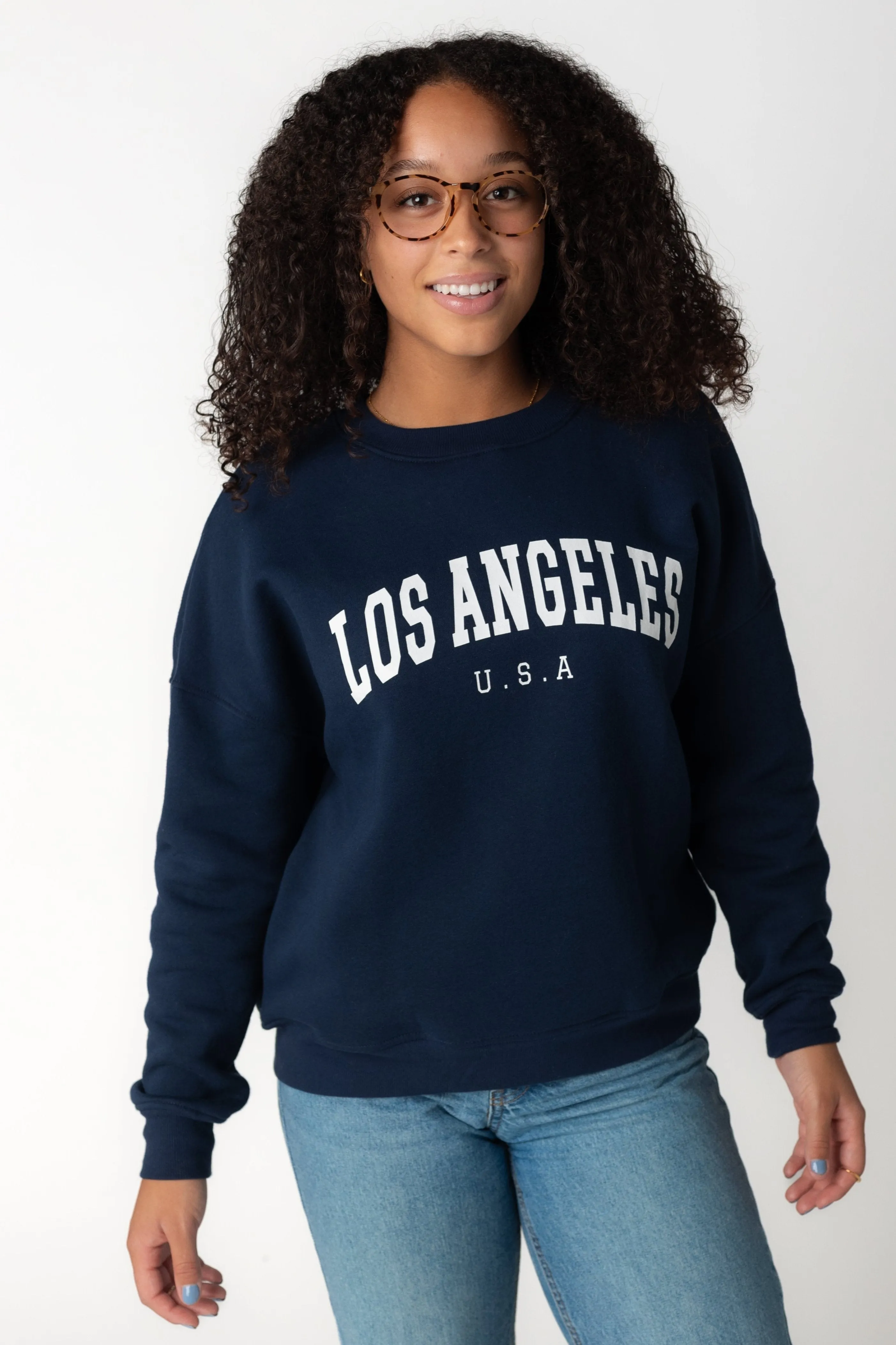 Los Angeles Crew Neck Sweatshirt