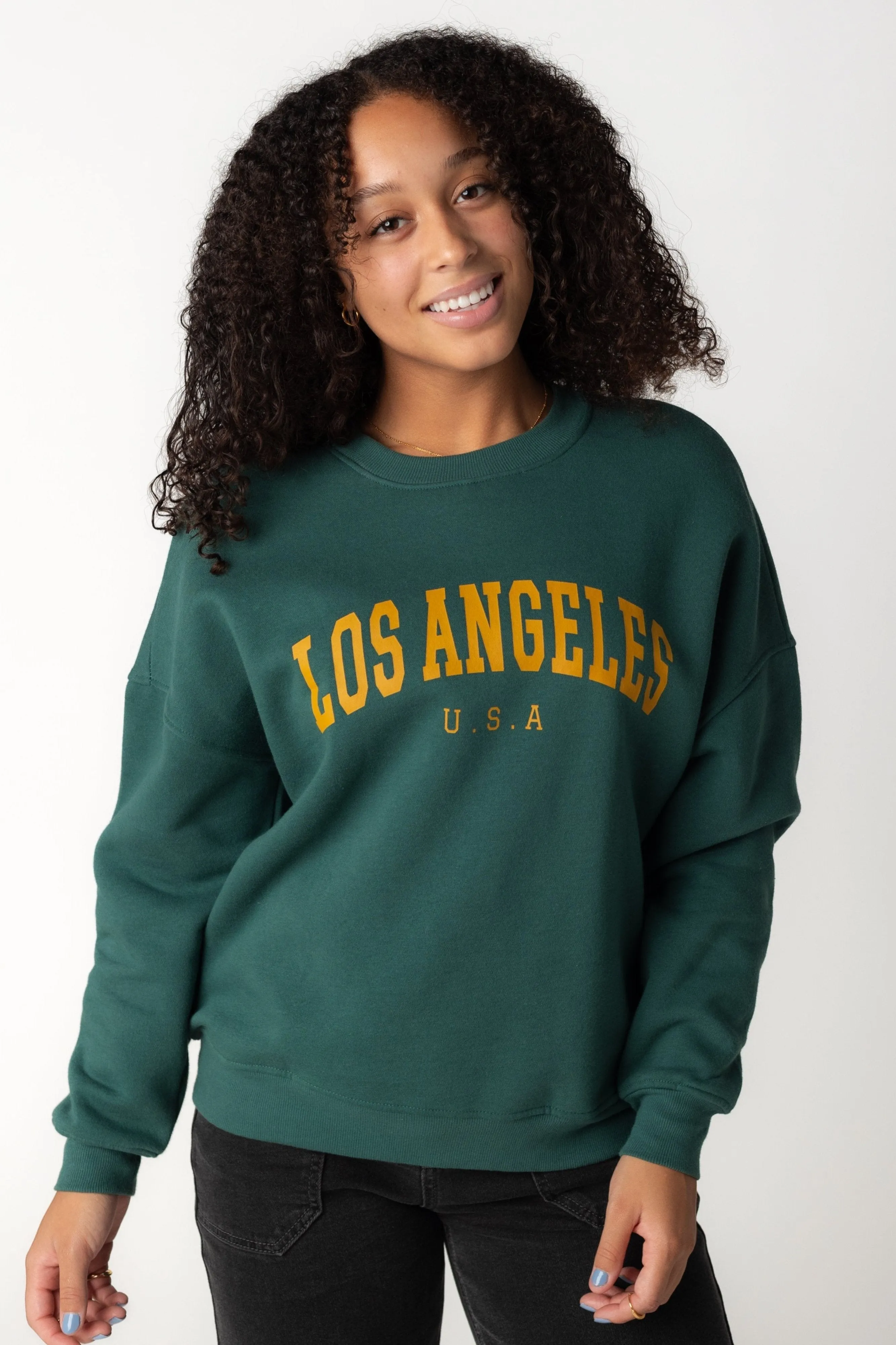 Los Angeles Crew Neck Sweatshirt