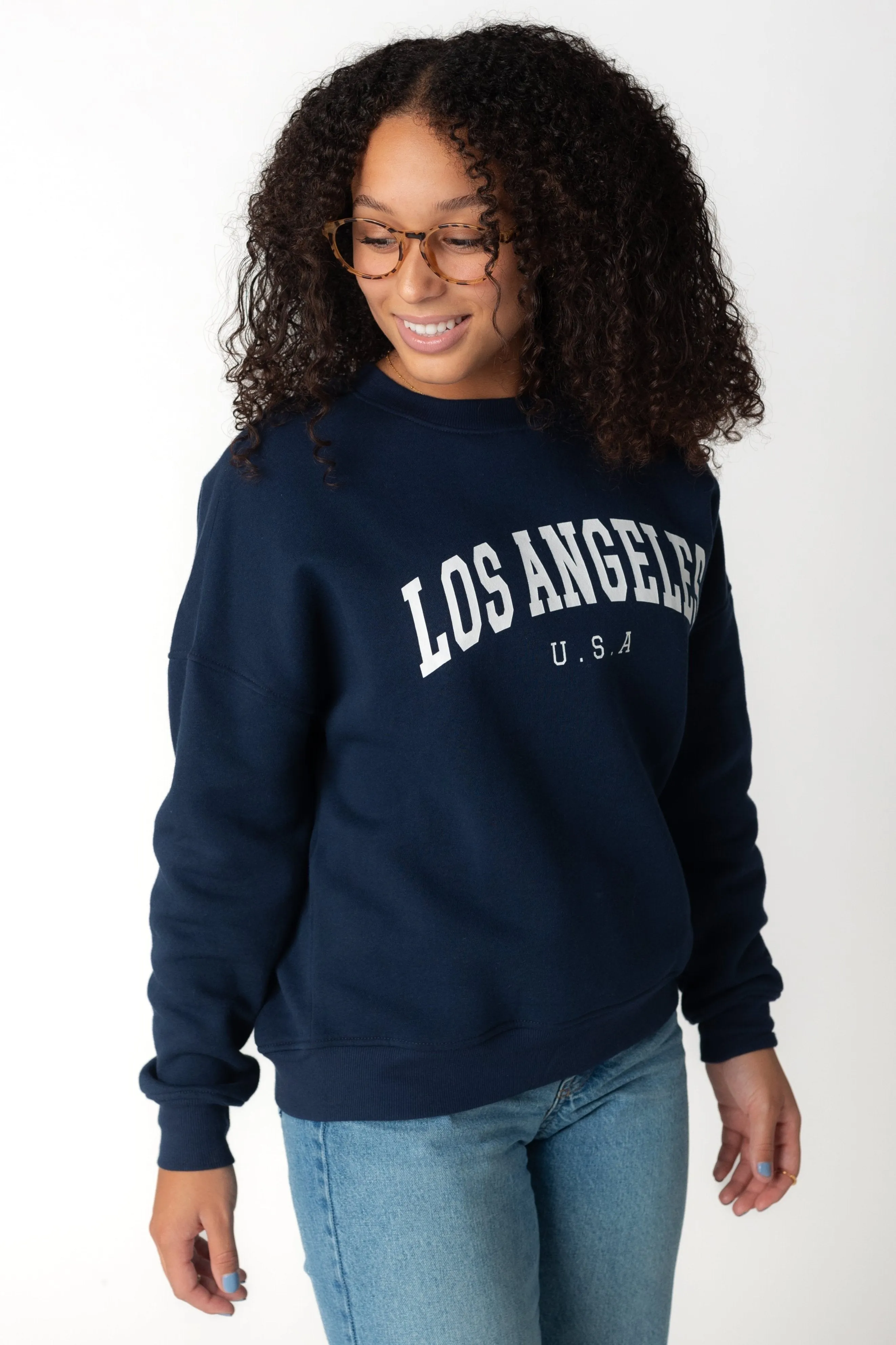 Los Angeles Crew Neck Sweatshirt