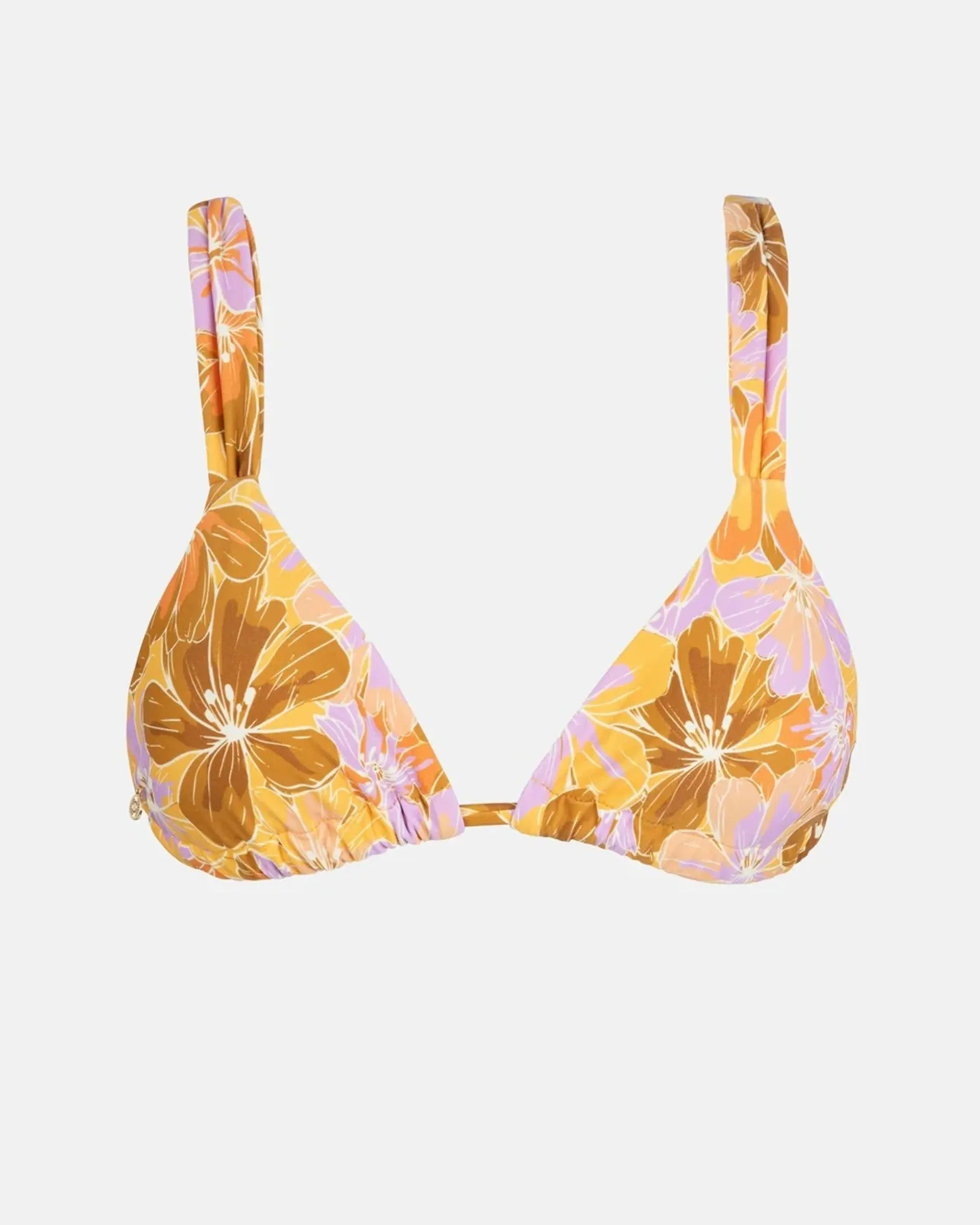 Mahana Floral Soft Strap Slide Tri Top