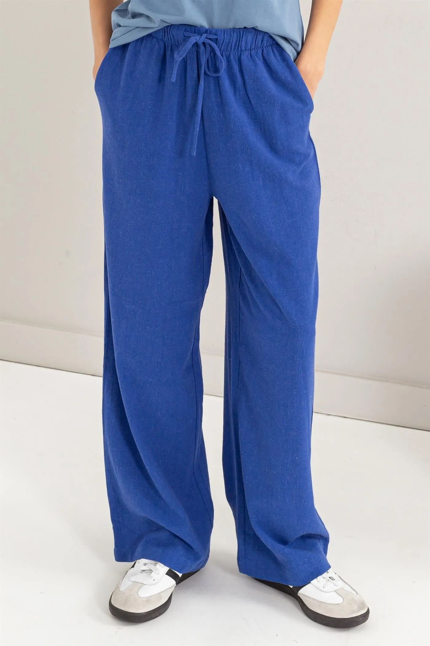 Mediterranean Stroll linen pant