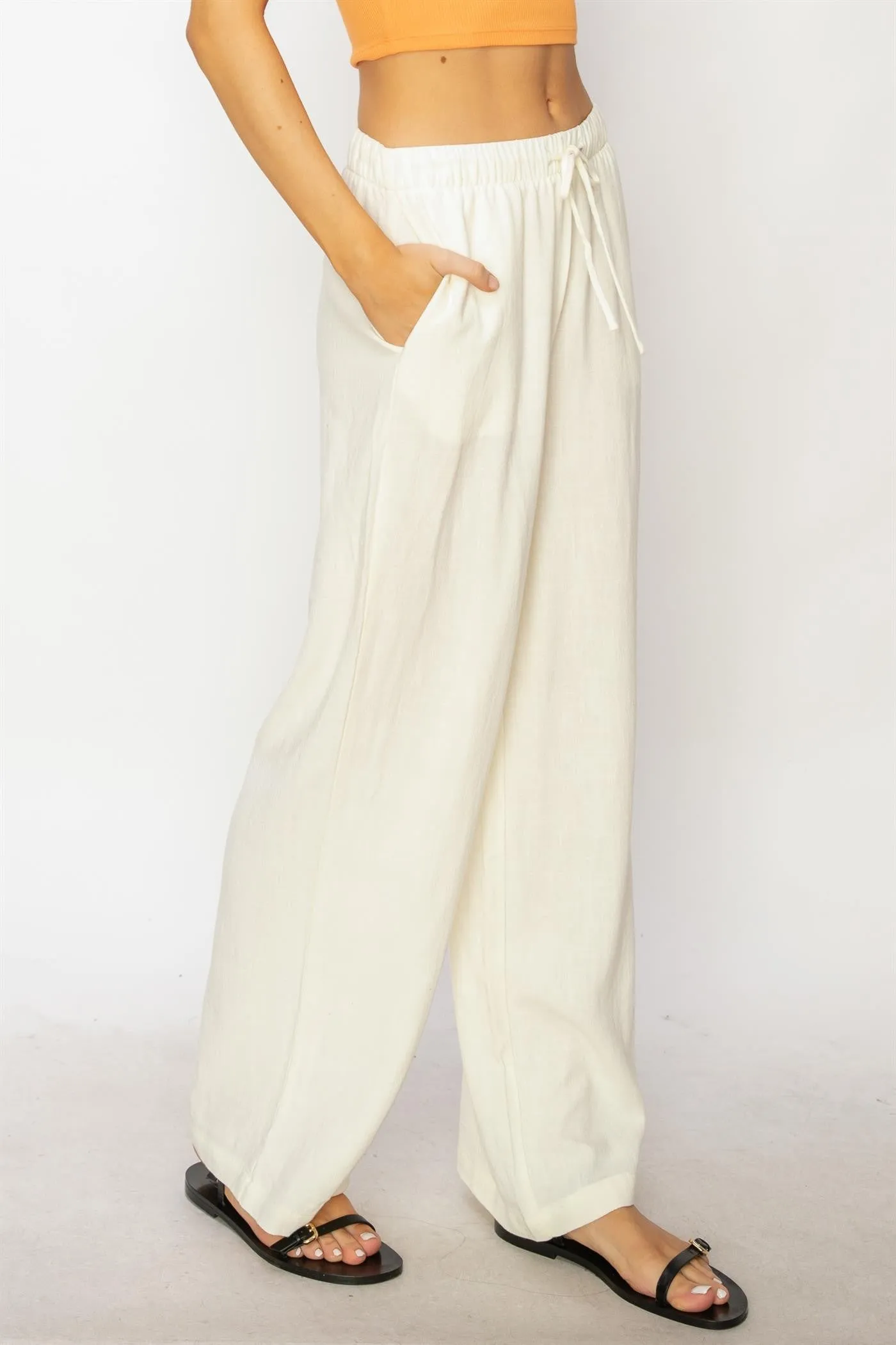 Mediterranean Stroll linen pant