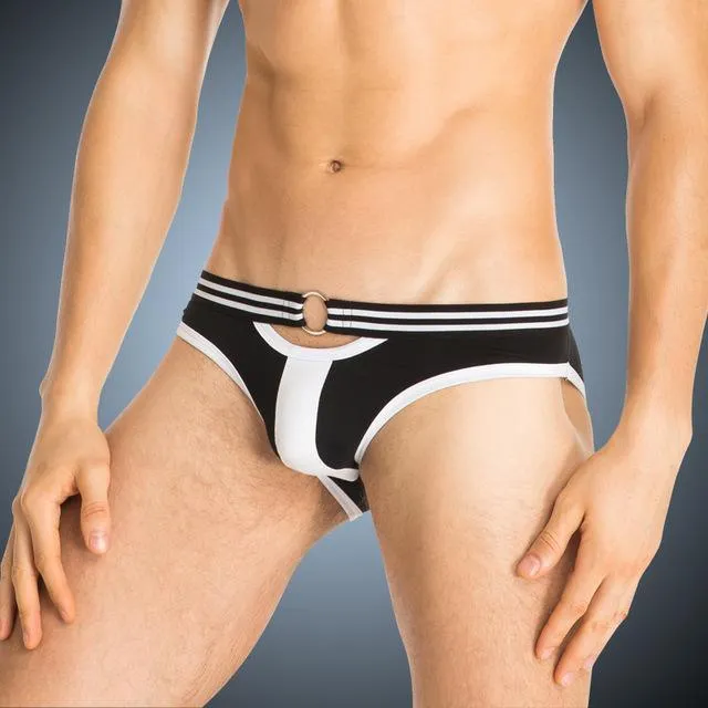 Mens Underwear Mens Jockstrap Briefs With Ring