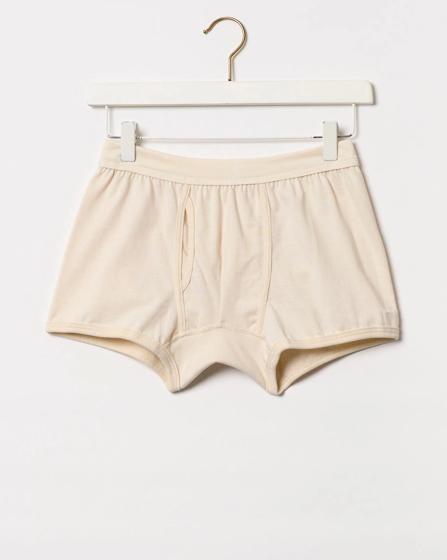 Merz b. Schwanen Good Originals 254 7.2oz Loopwheeled Boxer Brief - Nature