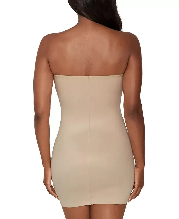 Miraclesuit One Piece Women's Medium Beige Convertible Slip Shapewear VSQ78