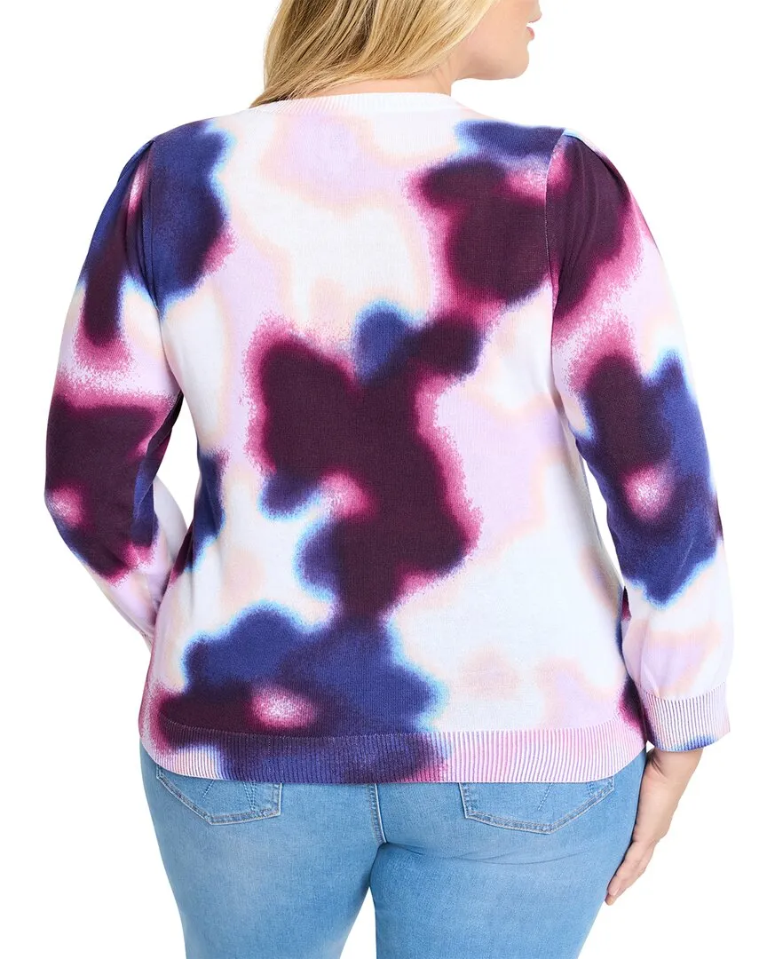 NIC   ZOE Plus Blossom Blur Sweater