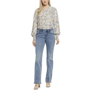 NYDJ Womens Barbara Denim Bootcut Jeans