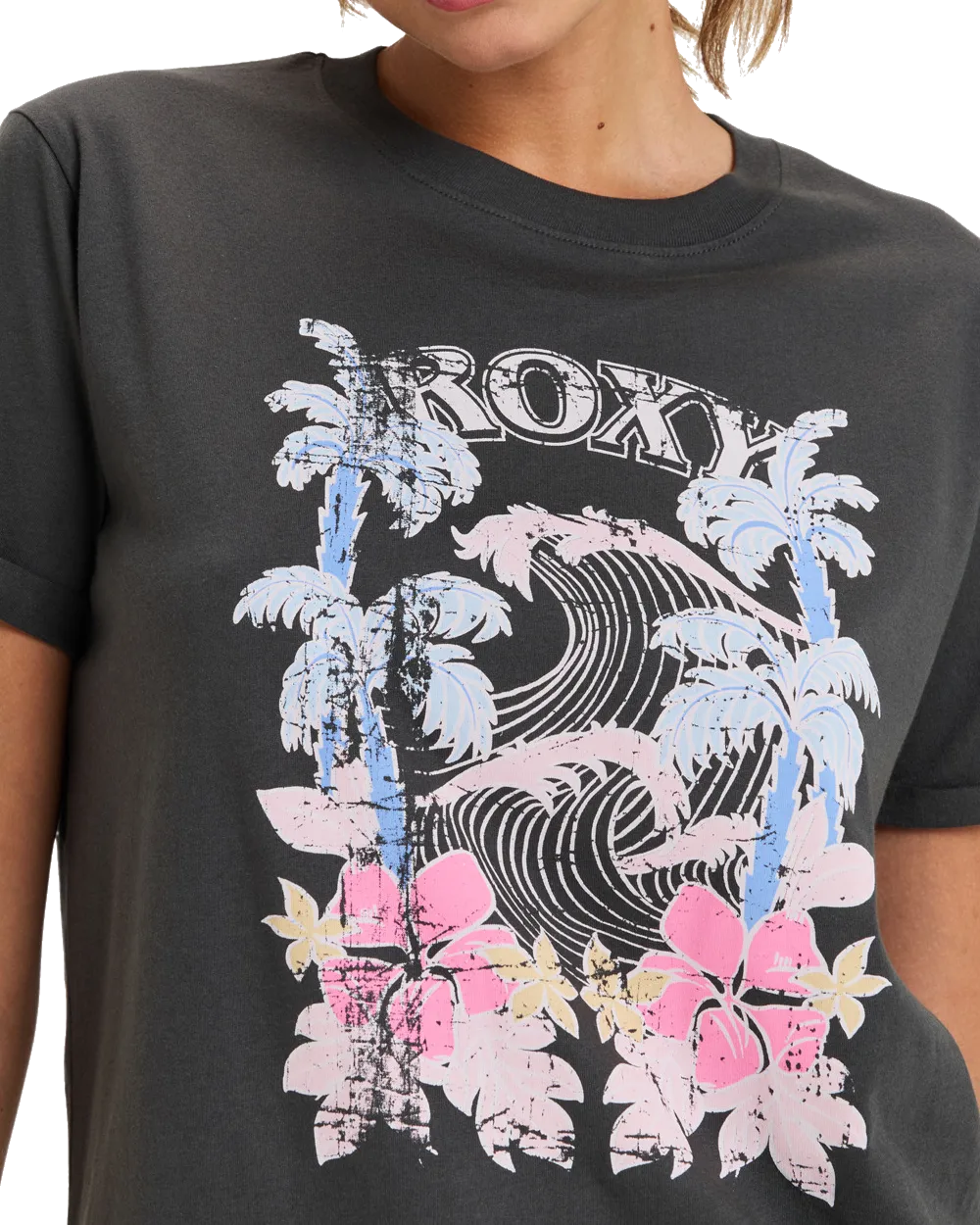 Oceanregular Poster T-Shirt in Phantom
