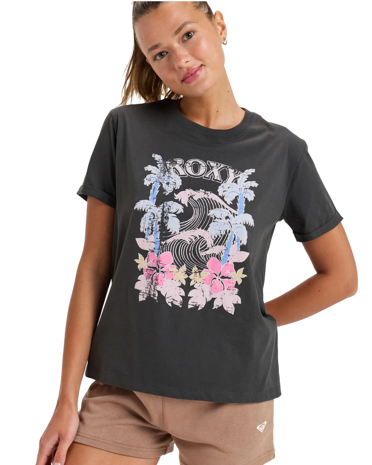 Oceanregular Poster T-Shirt in Phantom