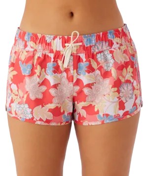 O'Neill Saltwater Essentials Laney Printed 2 Boardshorts-Bittersweet