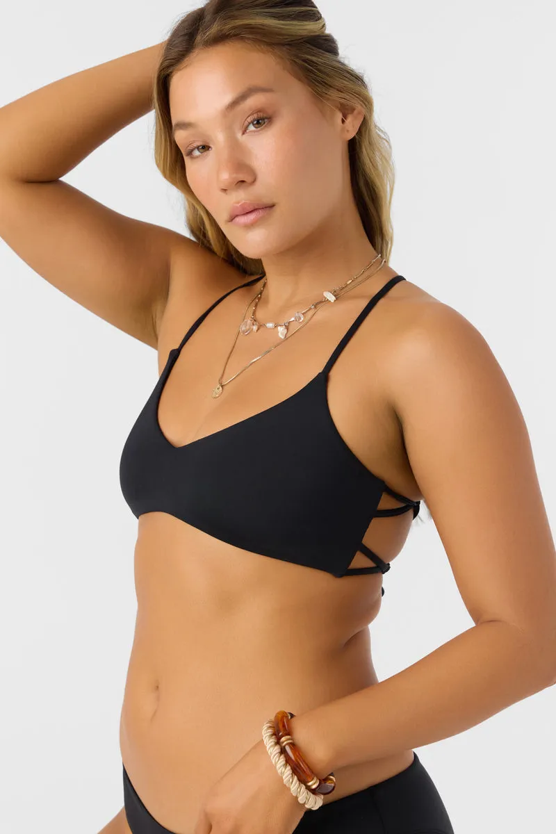 O'Neill Saltwater Solids Huntington Top-Black