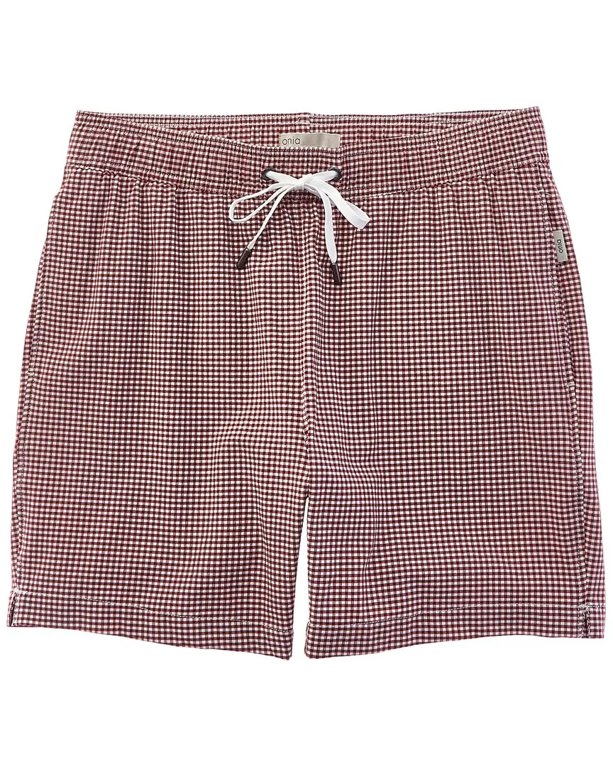 Onia Charles Seersucker Swim Trunk