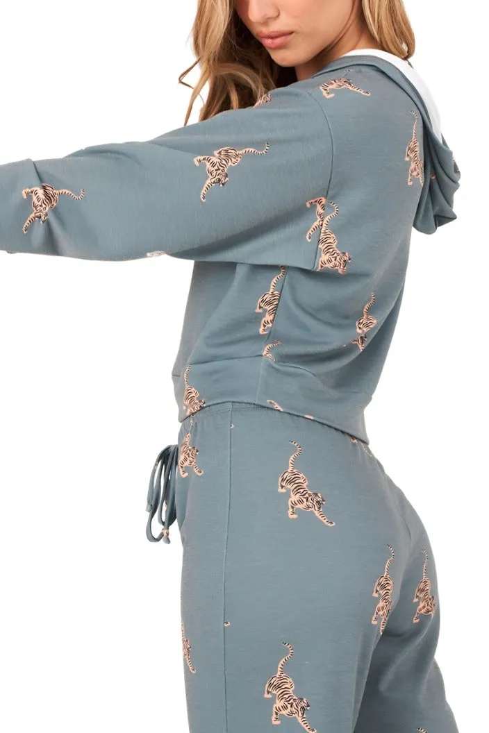 Onzie Flow Weekend French Terry Crop Hoodie 3815