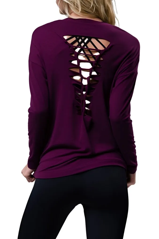 Onzie Hot Yoga Braid Back Top 3076