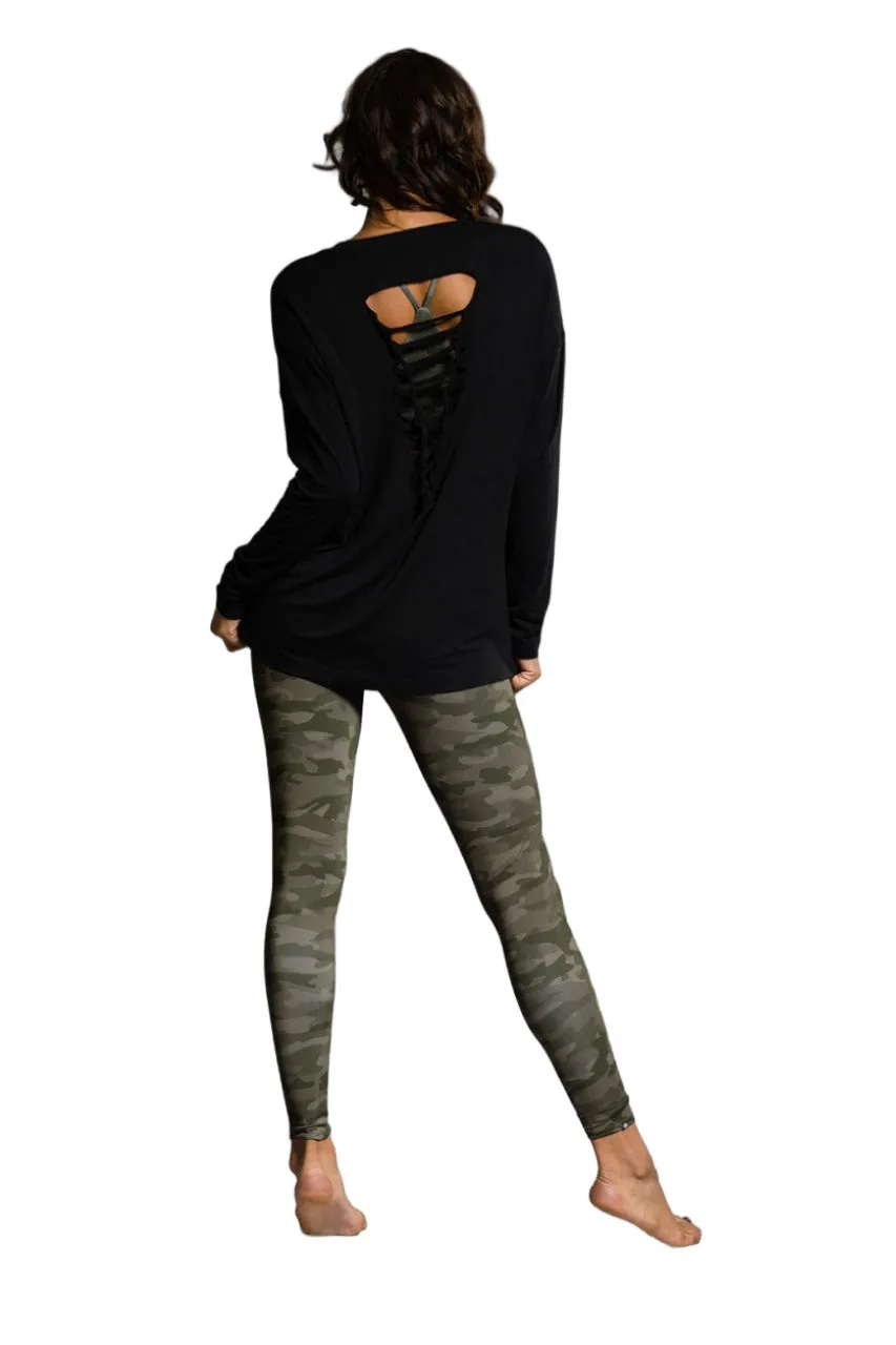 Onzie Hot Yoga Braid Back Top 3076