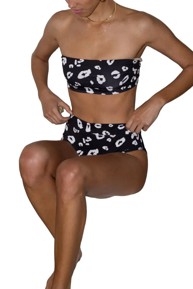 Onzie Yoga Tie Back Bandeau Swim Top 6000