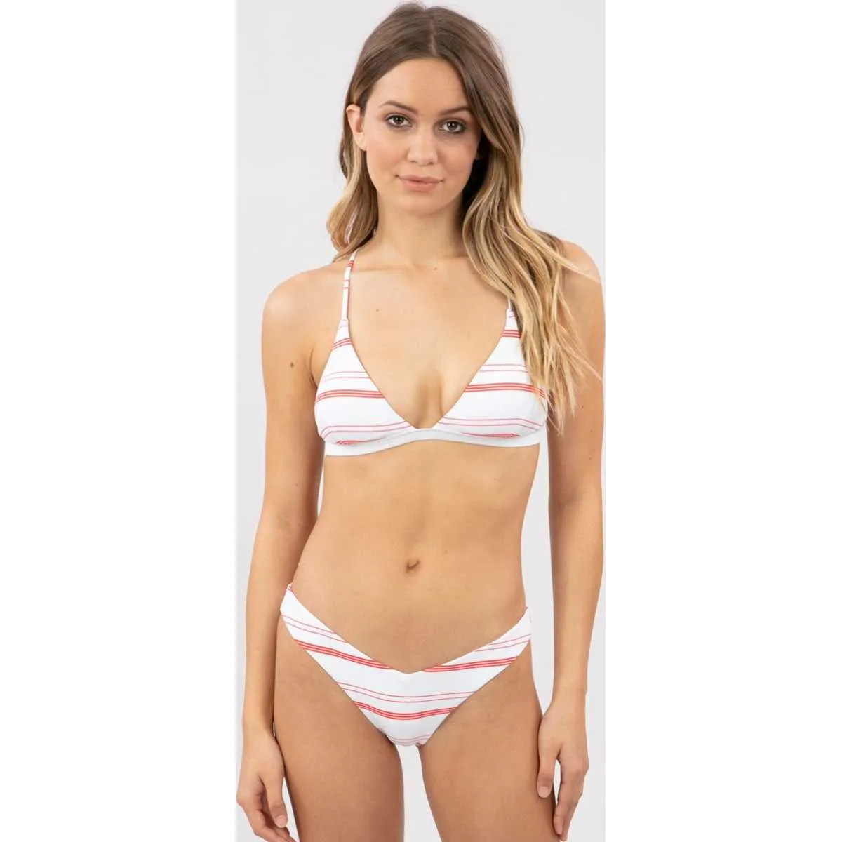Patriot Crossback Tri Swim Top