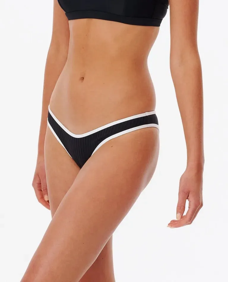 Premium Surf High Leg Skimpy Coverage Swim Bottom