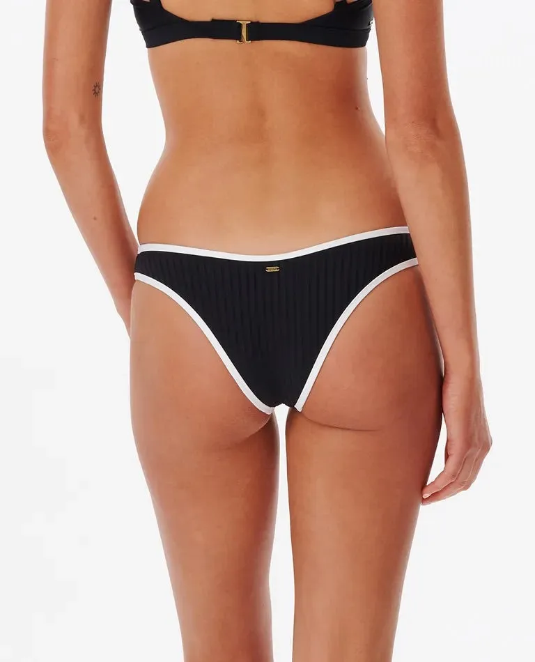 Premium Surf High Leg Skimpy Coverage Swim Bottom