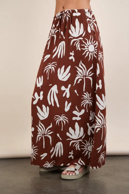 Resort Oasis Midi Skirt