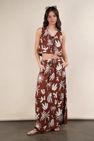 Resort Oasis Midi Skirt