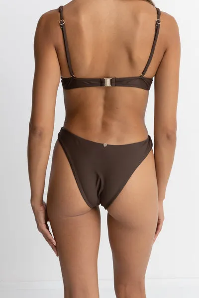 Rhythm Classic Hi Cut Bottom-Chocolate