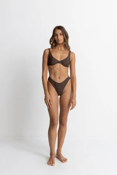 Rhythm Classic Hi Cut Bottom-Chocolate