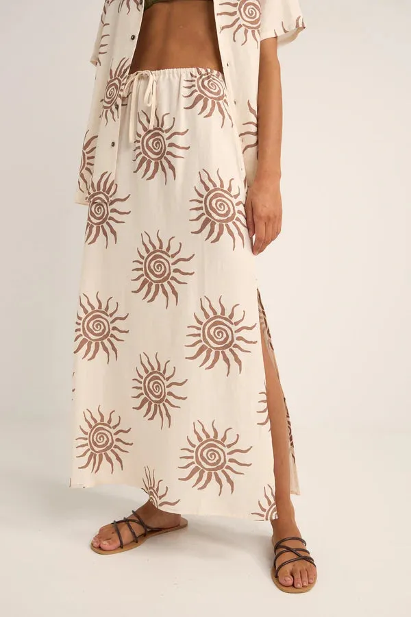 RHYTHM Seafarer Maxi Skirt