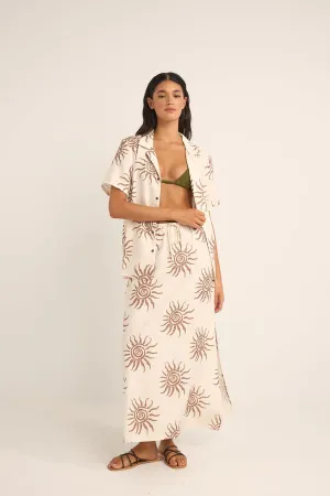 RHYTHM Seafarer Maxi Skirt