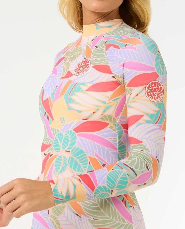 Rip Curl Cala Vadella UPF L/S One Piece-Multico