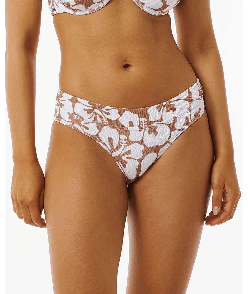 Rip Curl Hibiscus Heat Good Bottom-Brown
