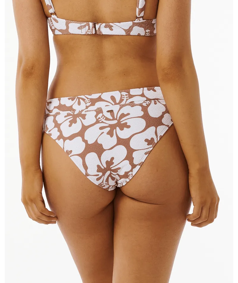 Rip Curl Hibiscus Heat Good Bottom-Brown