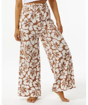 Rip Curl Hibiscus Heat Pants-Brown