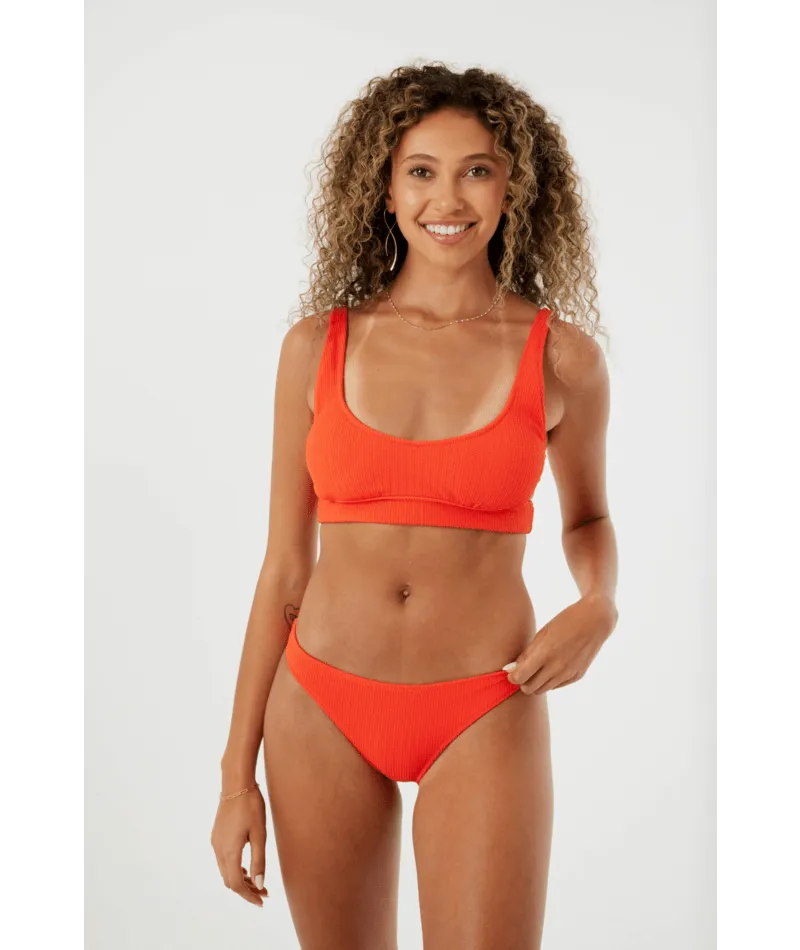Roxy Aruba Hipster Full Bottom-Red