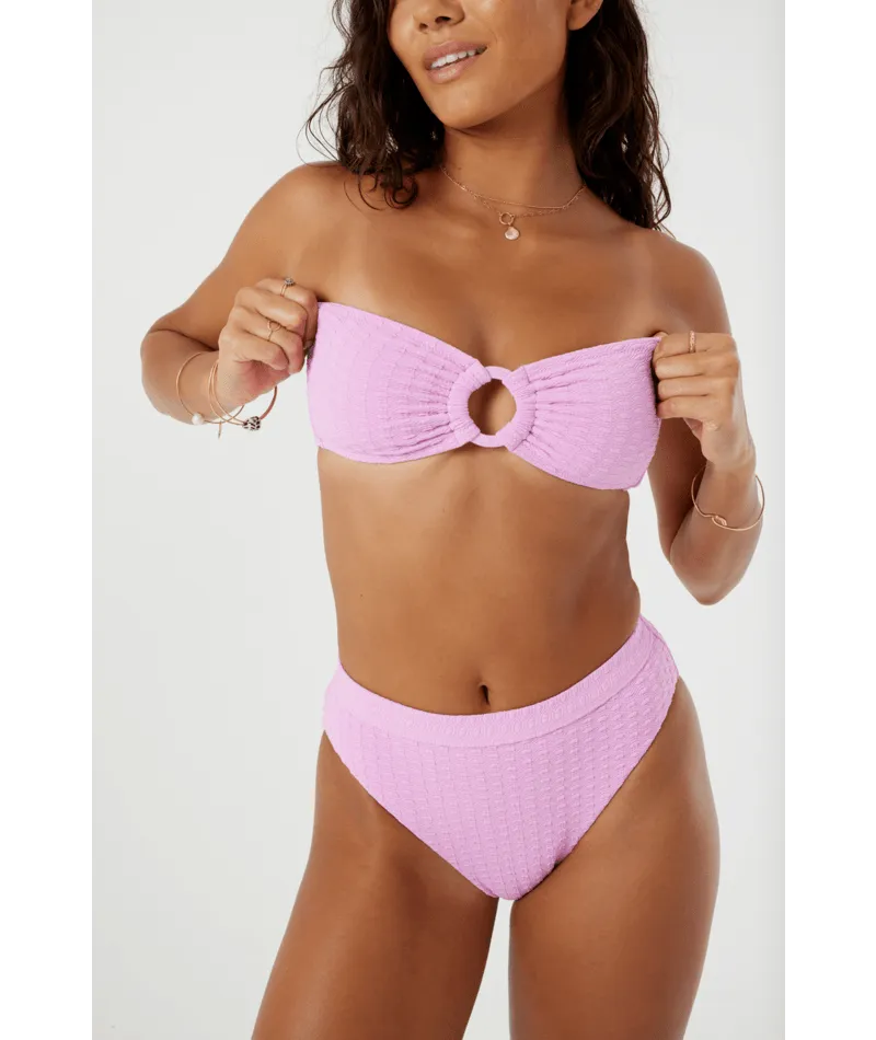 Roxy Haliewa Bandeau Bra Top-Lilac