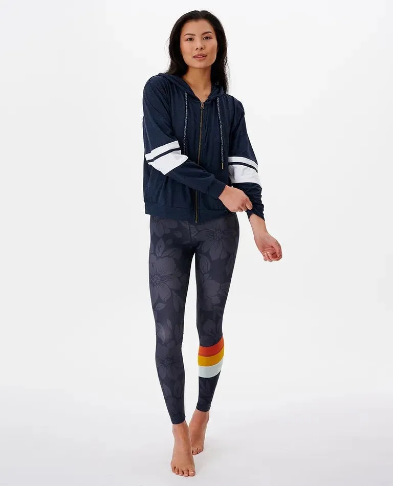 Run Swim Surf Zip Through Exercise Hoodie