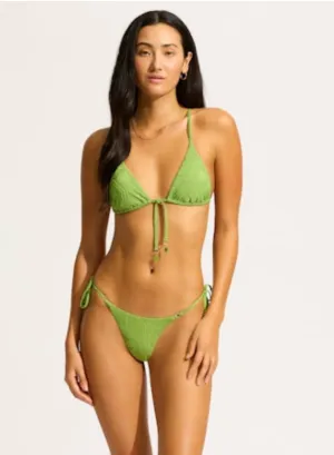 SEAFOLLY Oasis Slide Tri Bikini Top - Sage