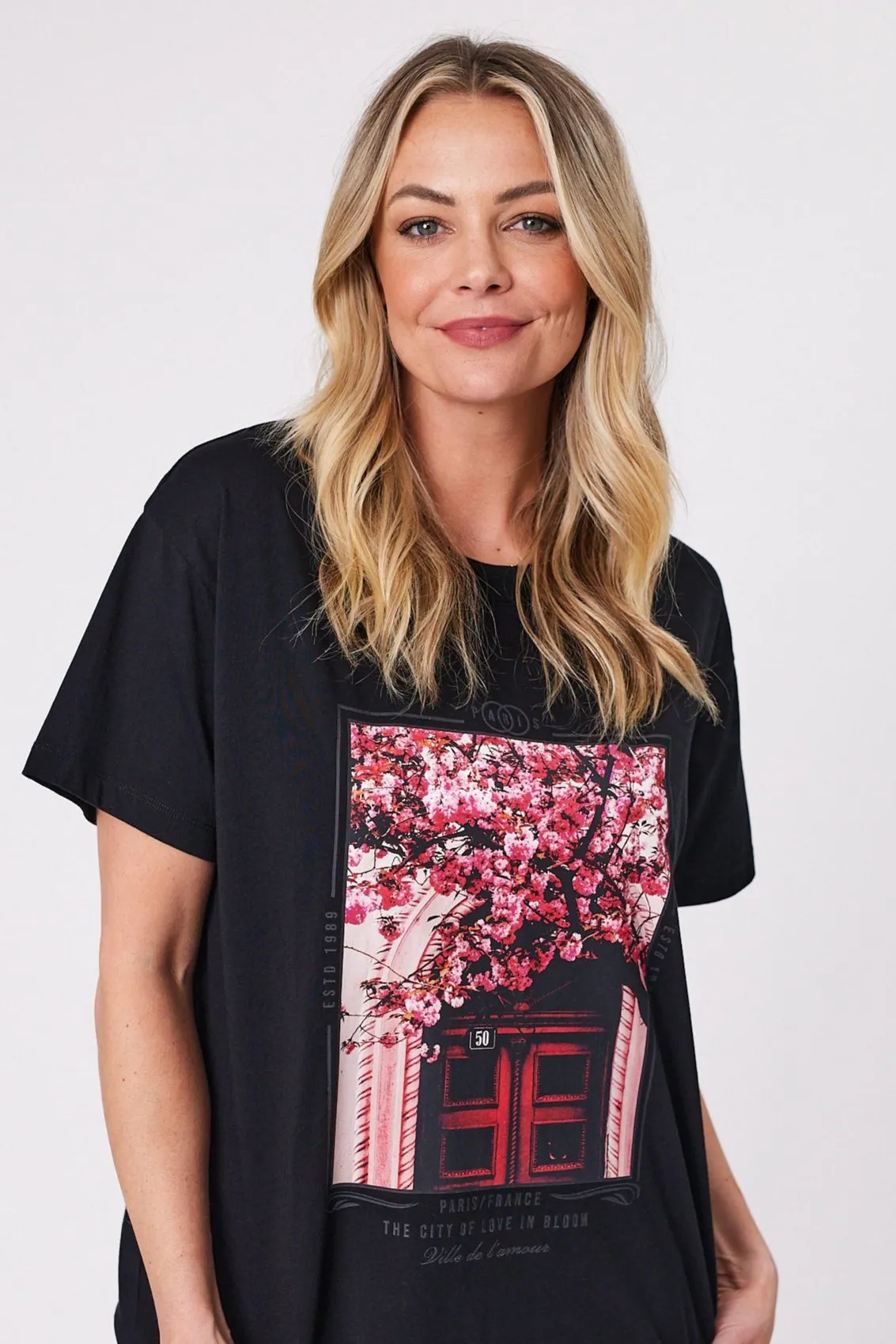 Shine On Label Blossom Belles Tee Black
