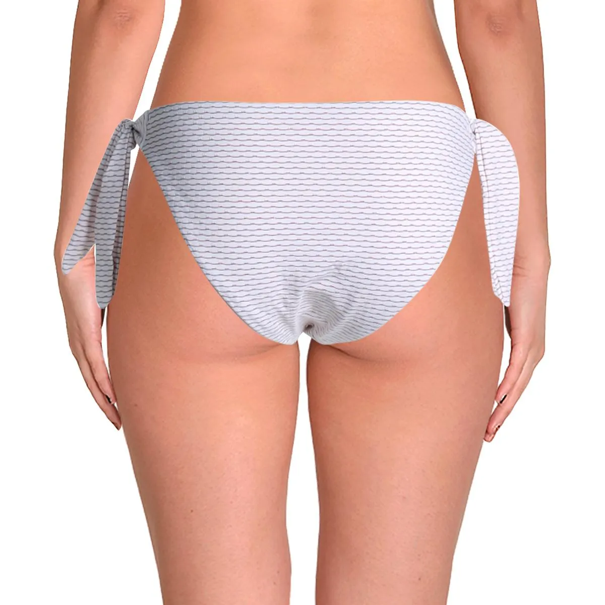 Sorento Summer Ursula Womens Metallic Side Tie Bikini Swim Bottom