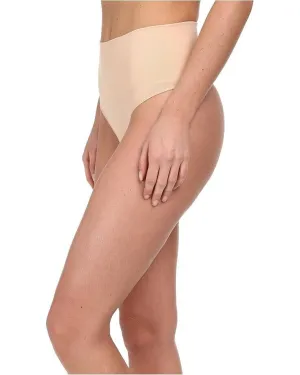 Spanx Everyday Underwear Women's Small Beige Stretch Thong Shapewear ERK376