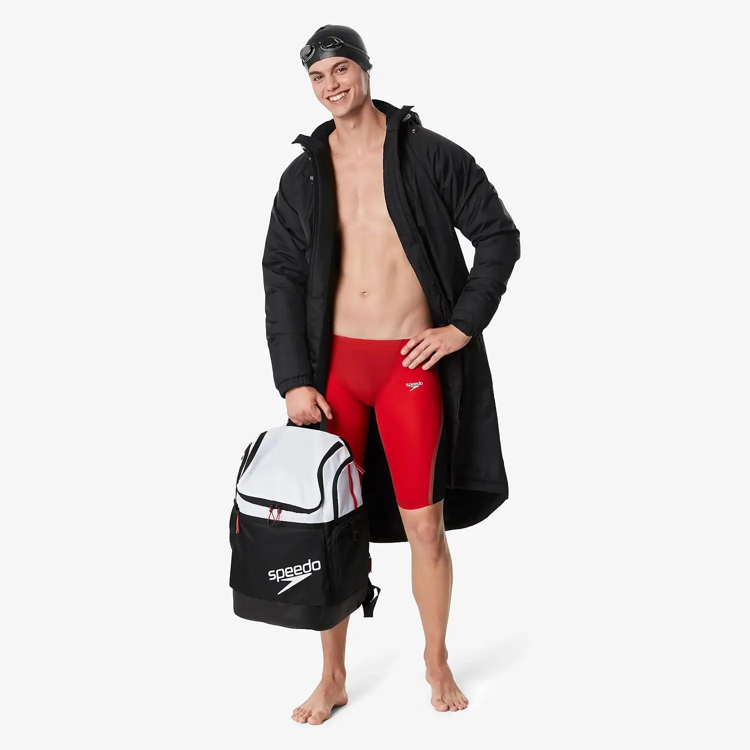 Speedo LZR Pure Intent Jammer- Fiery Red (Size 23)