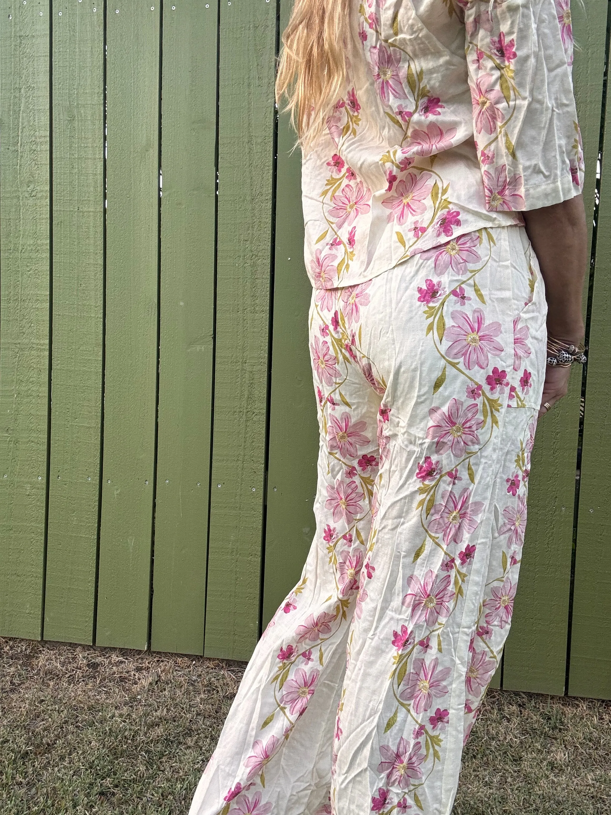 Spring Blossom Pants