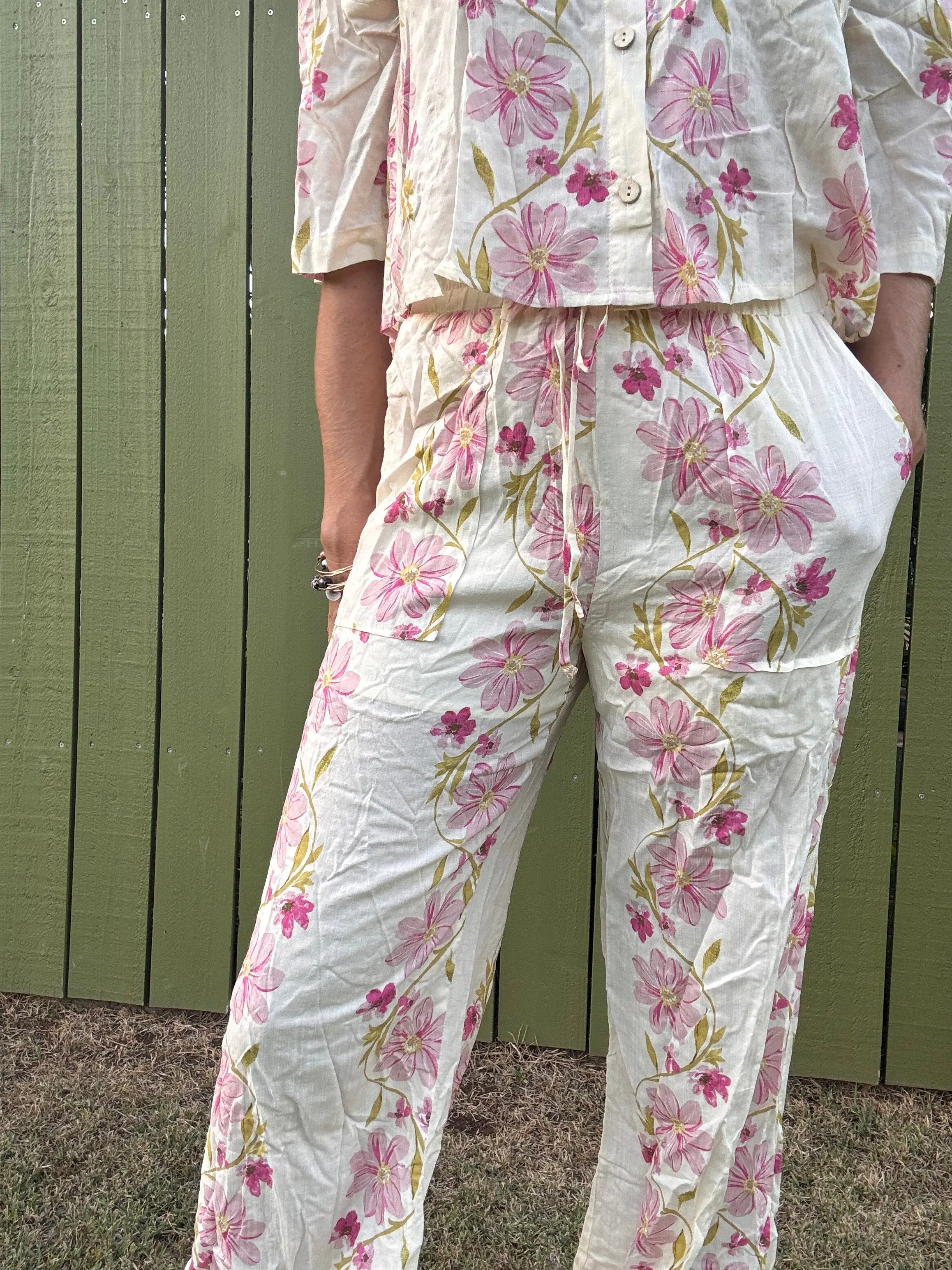 Spring Blossom Pants